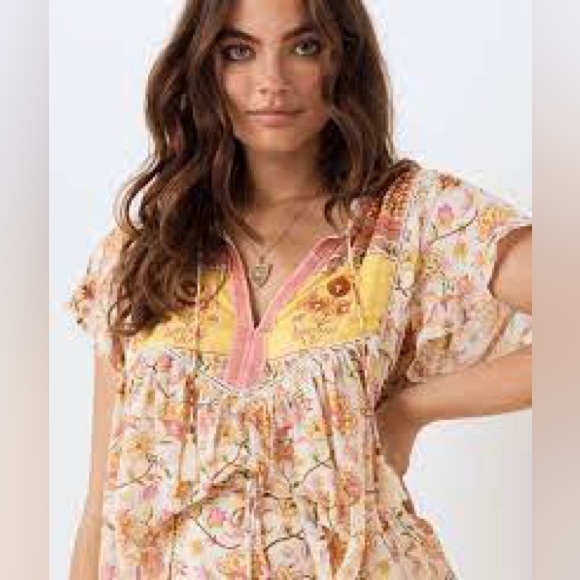 Spell Portobello Blouse in Size Medium - Picture 2 of 13